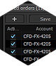 Saved Orders - Protrader for Windows
